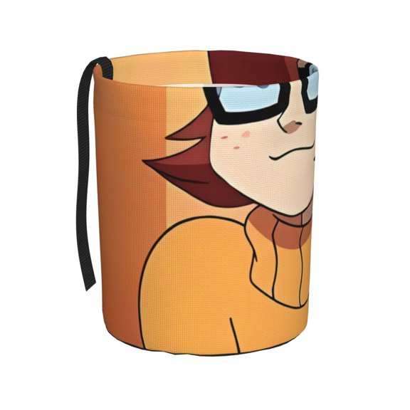 Saiise Scooby-Doo Print Car Trash Can Bin for Back Seat Leak Proof, Trash Bag Hanging,for SUV Truck Van, Automotive Vehicle Garbage Cans Front Seat