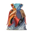 thumbnail image 1 of Saiise Scooby-Doo Print Christmas Drawstring Bags Xmas Bags Linen Treat Bags for Christmas Party Favor, 1 of 8