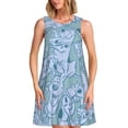 thumbnail image 1 of Saiise Scooby-Doo Print Women's Sleeveless Knee-Length Dress with Pockets Casual Summer Tank Dress, 1 of 7