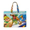 thumbnail image 1 of Saiise Scooby-Doo Print Zipper Document File Bag Pouch with Handle Waterproof Double Pocket Canvas File Storage Bag for Project Office School Foldable File Document Handbag Carrying Bag, 1 of 7
