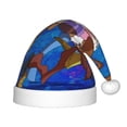 thumbnail image 1 of Saiise Scooby-Doo S Christmas Hat,Santa Hat for Kids & Baby,Xmas Hat,Unisex Velvet Classic Santa Claus Hat for New Year Party, 1 of 6