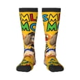 thumbnail image 1 of Saiise Sml Jeffy Ap Funny Socks Men Women Boys Kids Adults Novelty Graphic Crew Tube Socks Crazy Design Casual Dress Socks for Sports,Running,Travel, 1 of 7
