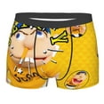 thumbnail image 1 of Saiise Sml Jeffy Bu Men's Underwear Boxer Briefs Cotton Trunks Short Leg Underwear (S-XXL), 1 of 7