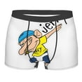 thumbnail image 1 of Saiise Sml Jeffy By Men's Underwear Boxer Briefs Cotton Trunks Short Leg Underwear (S-XXL), 1 of 7