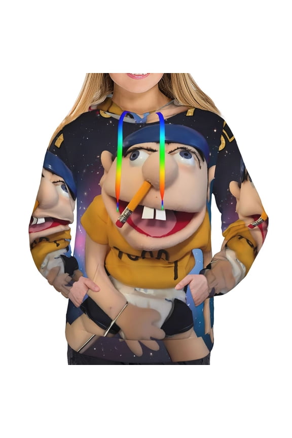 Sml Jeffy E Women's Hoodies Long Sleeve Sweatshirts Drawstring Pullover Tops with Pocket Casual Loose-Small