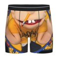 thumbnail image 1 of Saiise Sml Jeffy Men's Underwear Boxer Briefs Cotton Trunks Short Leg Underwear (S-XXL), 1 of 7