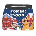 thumbnail image 1 of Saiise Sml Jeffy P Men's Underwear Boxer Briefs Cotton Trunks Short Leg Underwear (S-XXL), 1 of 7