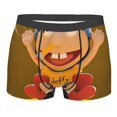 thumbnail image 1 of Saiise Sml Jeffy V Men's Underwear Boxer Briefs Cotton Trunks Short Leg Underwear (S-XXL), 1 of 7