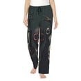 thumbnail image 1 of Saiise Stylish Avian Gathering Womens Pajama Pants Stretch Comfy Lounge Pants Drawstring Sleep Bottoms with Pockets-, 1 of 6
