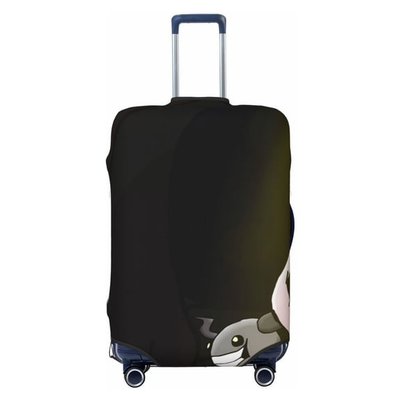 Saiise The Binding of Isaac Luggage Suitcase Covers Elastic Washable Luggage Protector Travel Suitcase Protective Cover For Unisex Fits 18-32 Inch Luggage(No luggage included)
