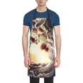 thumbnail image 1 of Saiise The Binding of Isaac Print Apron With Pockets Kitchen Bib Waterproof Women Men Unisex Adjustable Cooking Apron, 1 of 8