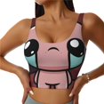 thumbnail image 1 of Saiise The Binding of Isaac Print Crop Tops Sports Bra For Women Workout Cropped Tank Top Yoga Shirts Athletic Undershirts -Medium, 1 of 7