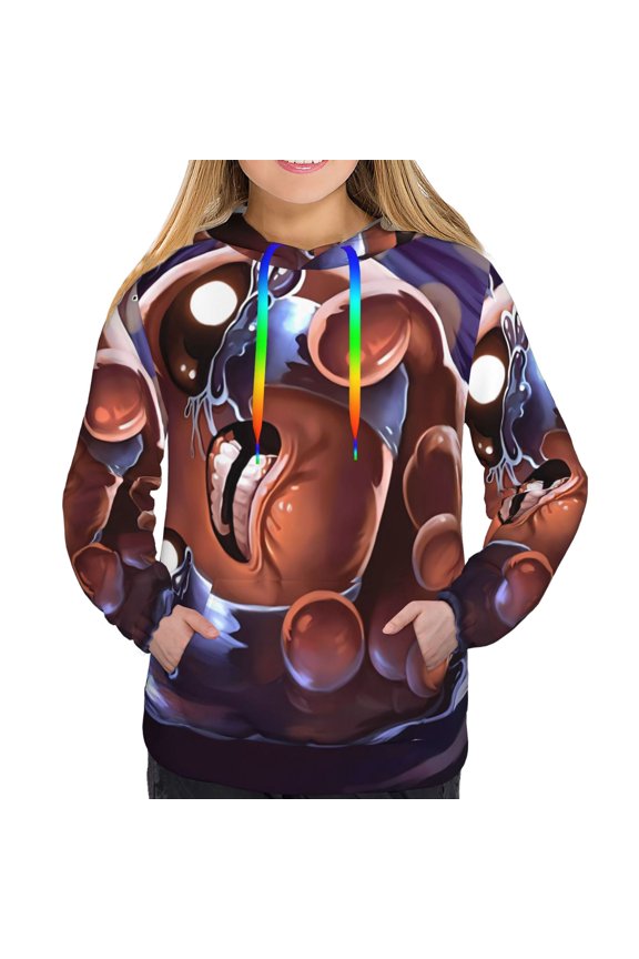 The Binding of Isaac Women's Hoodies Long Sleeve Sweatshirts Drawstring Pullover Tops with Pocket Casual Loose-