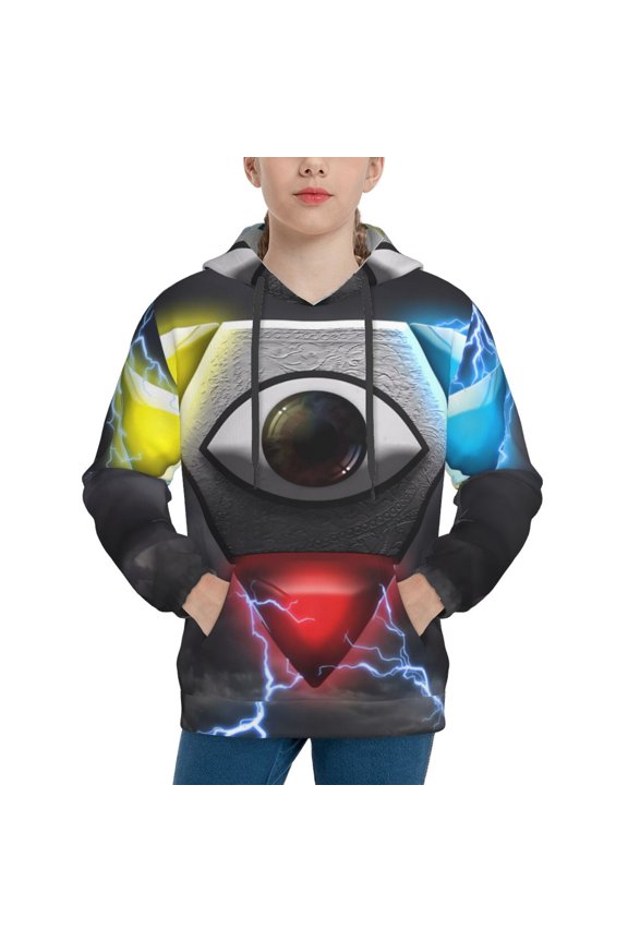 Unisex Kids The Binding of Isaac Sweatshirt Boys Girls Hooded Kangaroo Pocket Pullover Hoodies-Small