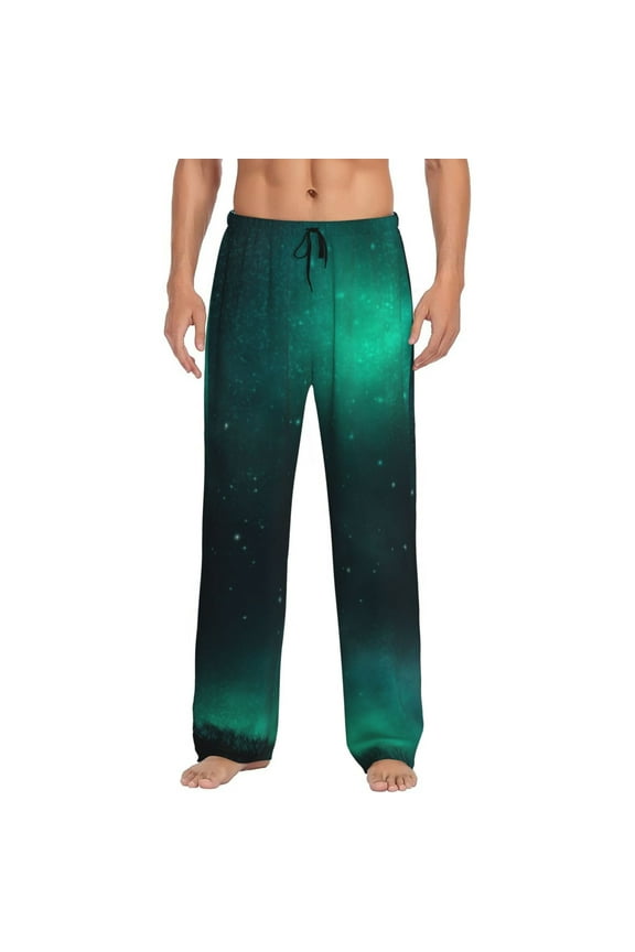 Witch House On The Hill Print Mens Pajama Pants for Men,Mens Lounge Pants,Funny Gifts for Men,Men's Pajama Bottoms-Large