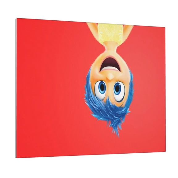 Saiise inside out 2 Frameless Canvas Wall Art - Abstract Modern Artwork for Living Room, Bedroom, Office - Ready to Hang, Vibrant Colors, Ideal Gift Idea- 8"x10"