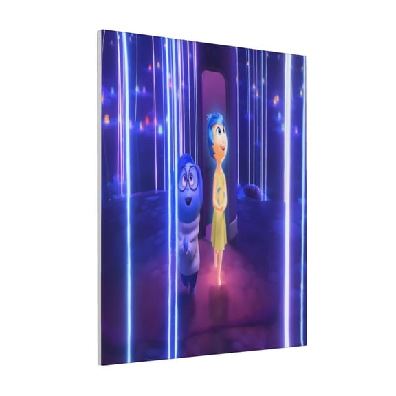 Saiise inside out 2 Frameless Wall Art for Home Decor,Modern Abstract Canvas Prints,High-Quality Artwork for Living Room, Bedroom, Office, and More,Ready to Hang, Vibrant Colors-