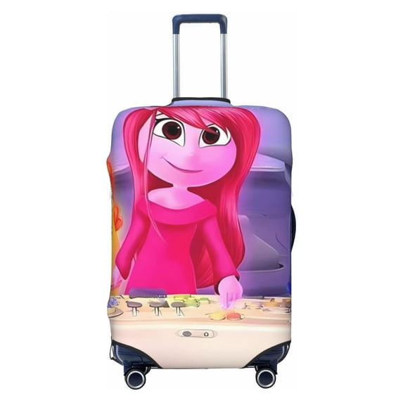 Saiise inside out 2 Luggage Suitcase Covers Elastic Washable Luggage Protector Travel Suitcase Protective Cover For Unisex Fits 18-32 Inch Luggage(No luggage included)