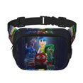 thumbnail image 1 of Saiise inside out 2 Print Fanny Pack Crossbody Bag for Women and Men, Belt Bag for Hiking Bum Bag with Adjustable Strap, Waist pack for Running Workout Sports Travel, 1 of 7