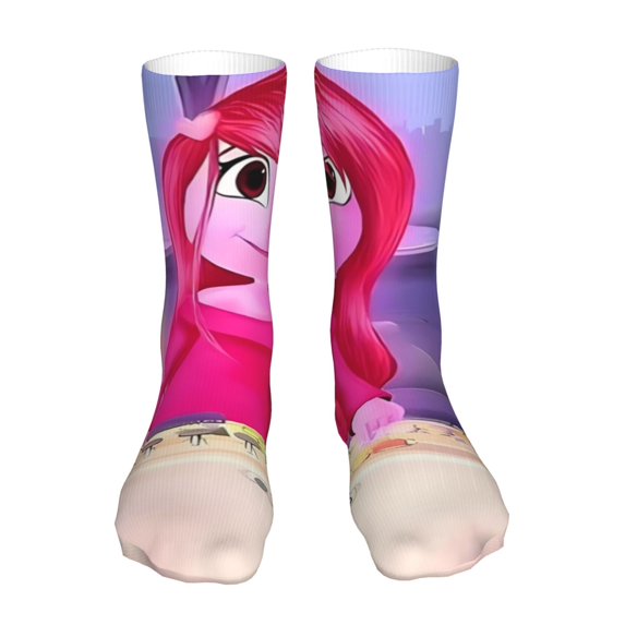Saiise inside out 2 Funny Socks Men Women Adults Novelty Graphic Crew Tube Socks Crazy Design Casual Dress Socks for Sports,Running,Travel