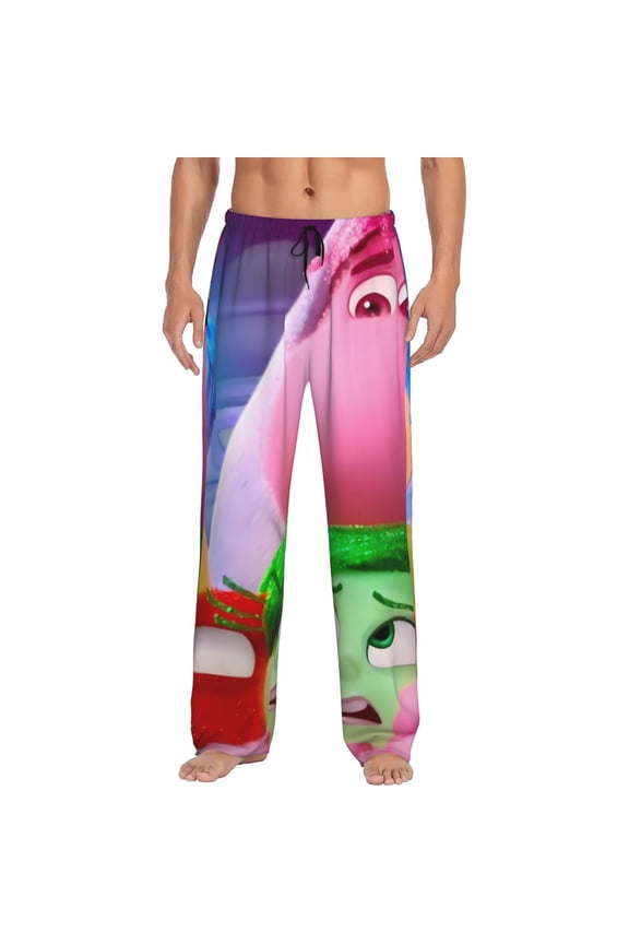 inside out 2 Print Mens Pajama Pants for Men,Mens Lounge Pants,Funny Gifts for Men,Men's Pajama Bottoms
