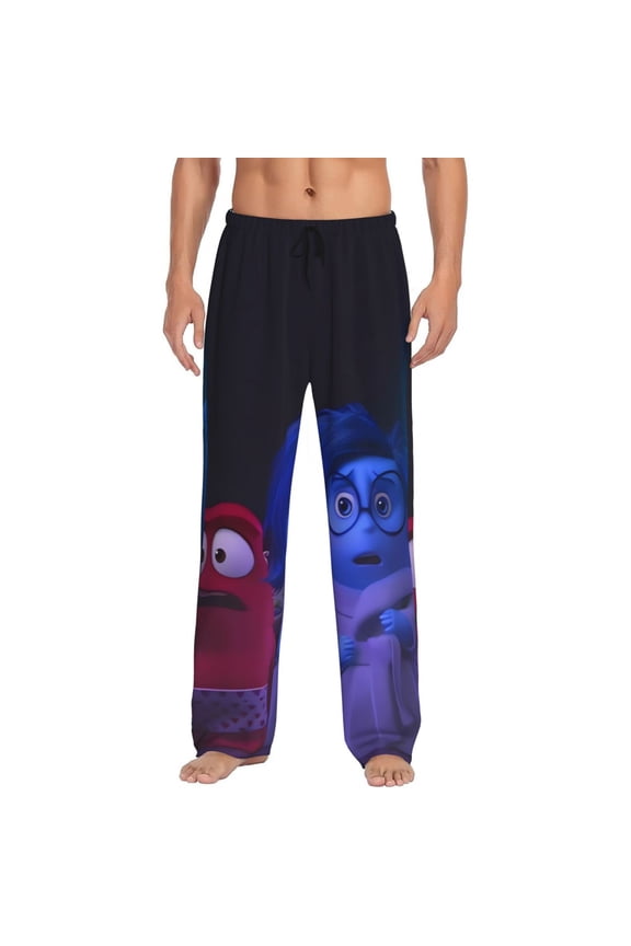 inside out 2 Print Mens Pajama Pants for Men,Mens Lounge Pants,Funny Gifts for Men,Men's Pajama Bottoms