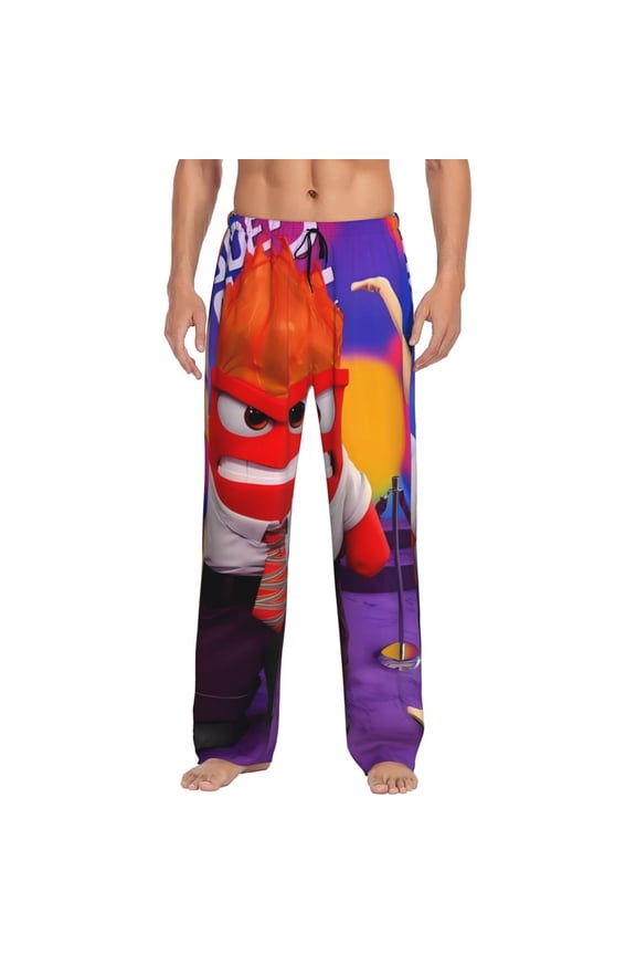 inside out 2 Print Mens Pajama Pants for Men,Mens Lounge Pants,Funny Gifts for Men,Men's Pajama Bottoms