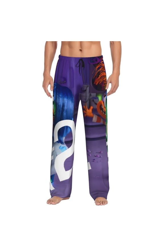inside out 2 Print Mens Pajama Pants for Men,Mens Lounge Pants,Funny Gifts for Men,Men's Pajama Bottoms