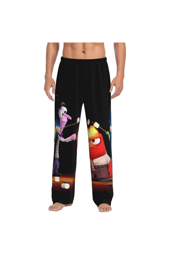 inside out 2 Print Mens Pajama Pants for Men,Mens Lounge Pants,Funny Gifts for Men,Men's Pajama Bottoms