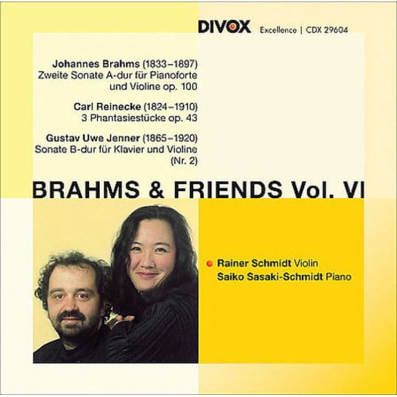 Saiko Sasaki-Schmidt - Brahms & Friends 6  [COMPACT DISCS]