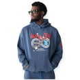 thumbnail image 1 of Saiko no Kenkyushitsu Men Infinity T-shirt (Vintage Blue), 1 of 3