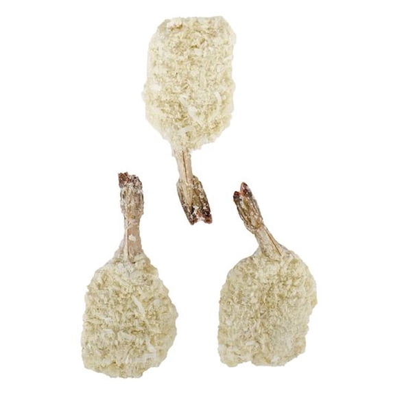 Sail 16/20 Count Breaded Coconut Clean Tail Butterfly Shrimp, 3 Pound -- 4 per case