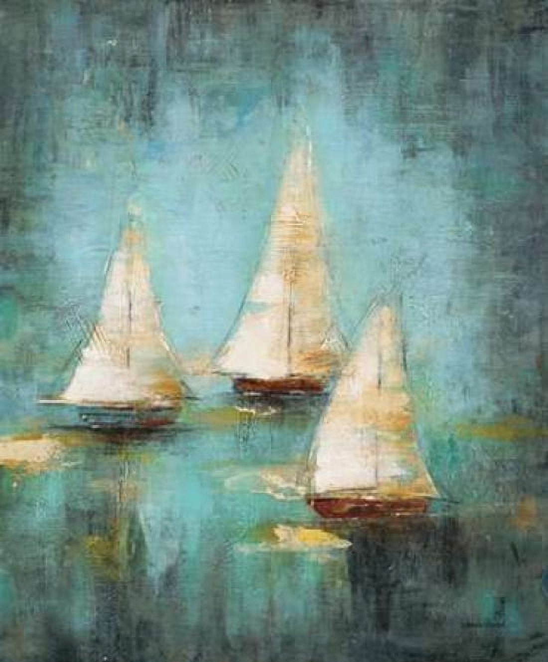 Sail Away 2 Canvas Art - Villarreal (24 x 24)