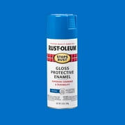 Sail Blue, Rust-Oleum Stops Rust Protective Enamel Gloss Spray Paint-7724830, 12 oz