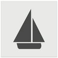 thumbnail image 1 of Sail Boat Sailing Icon DIY Cookie Wall Craft Stencil - 5.5 Inch, 1 of 5