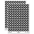 thumbnail image 1 of Sail Boat Solid 200+ Round Stickers - Black - Gloss Finish - 0.50" Size, 1 of 3