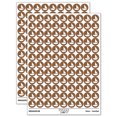 thumbnail image 1 of Sail Boat Solid 200+ Round Stickers - Brown - Gloss Finish - 0.50" Size, 1 of 3