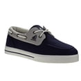 thumbnail image 1 of Sail Men'S Canvas Boat Shoes, Navy, 10, 1 of 5