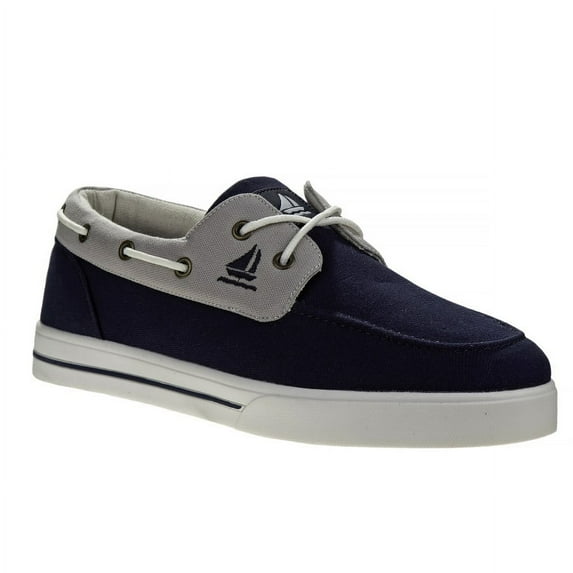Sail Men'S Canvas Boat Shoes, Navy, 10