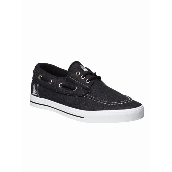 Sail Men'S Moc, Toe Sneakers, Black, 12