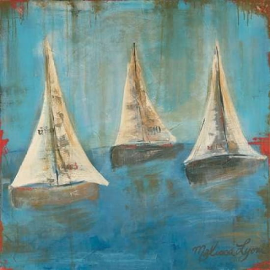 Sail On Canvas Art - Melissa Lyons (24 x 24)