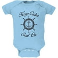 thumbnail image 1 of Sail On Light Blue Soft Baby One Piece - 12-18 months, 1 of 1