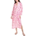 thumbnail image 1 of Sail to Sable womens  Caftan Maxi Dress, l, Pink, 1 of 3