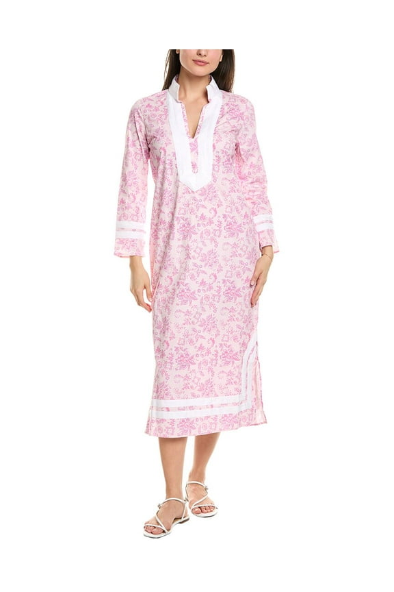 womens  Classic Maxi Tunic, xs, Pink