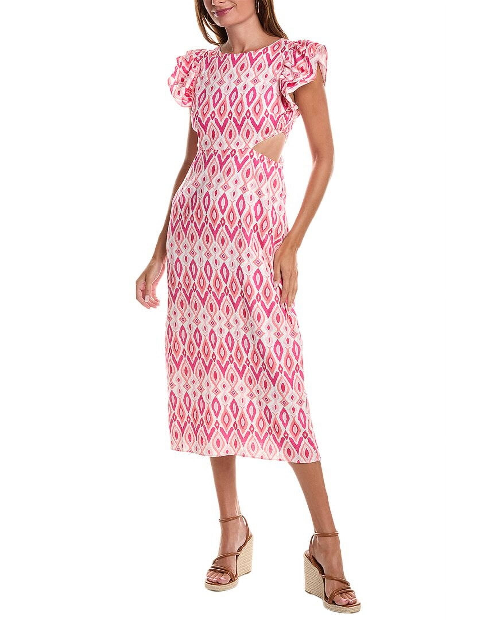 Sable Midi Dress Women Premium Breathable Fabric Short-Sleeve Elegant Fit