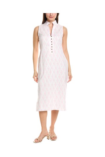 chinese dress ladies Sail to Sable Tiered A-Line Dress - Blue