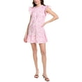 thumbnail image 1 of Sail to Sable womens  Ruffle Mini Dress, s, Pink, 1 of 3