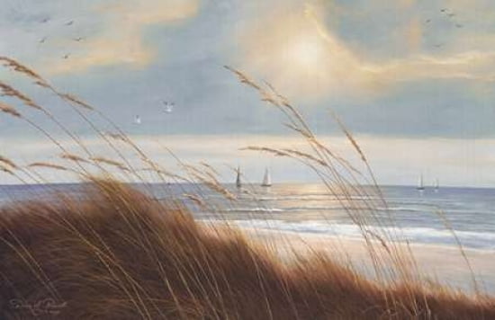 Sailboat Breezeway Canvas Art - Diane Romanello (24 x 36)