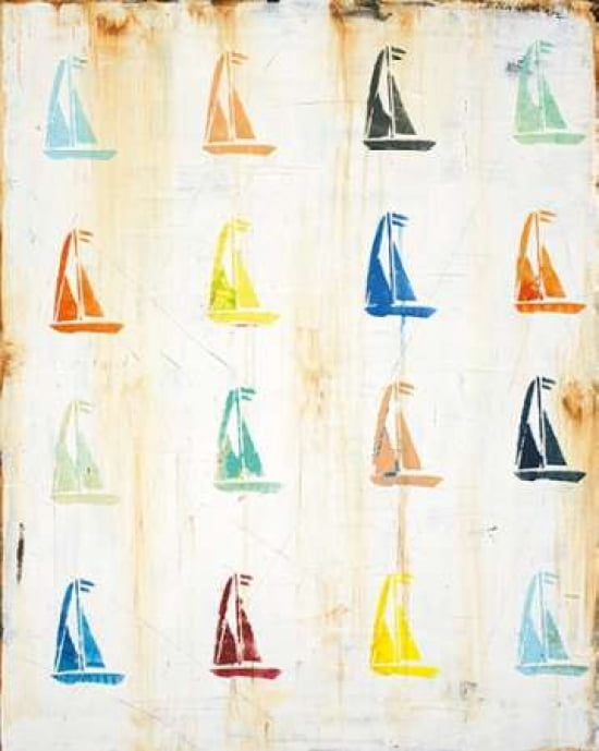 Sailboat Canvas Art - Melissa Lyons (22 x 28)