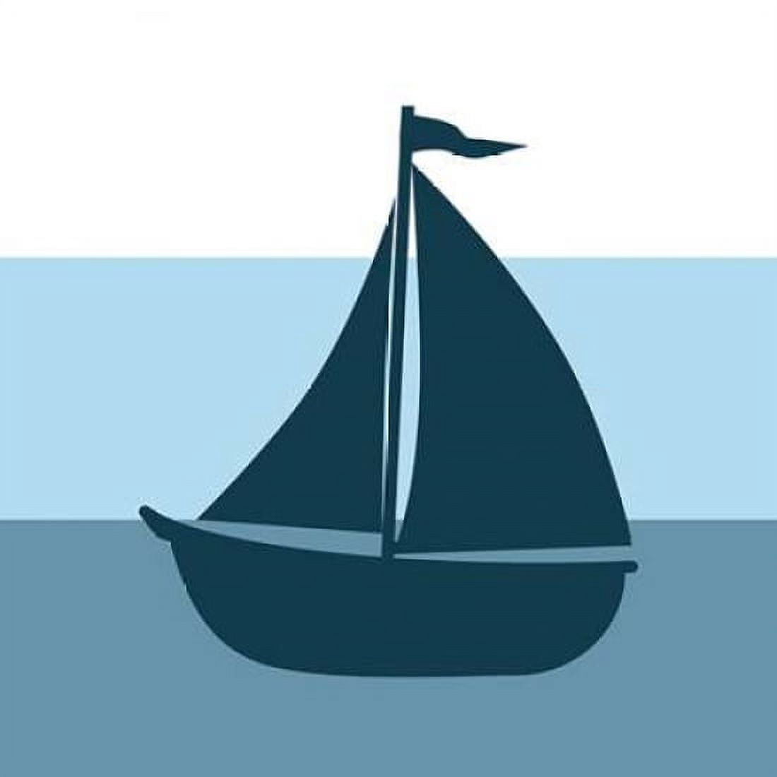 Sailboat Canvas Art - Tamara Robinson (24 x 24)